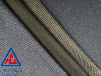 POLYESTER WOOL TOUCH TWILL KNITTED SUITING WITH WATER REPELLENT