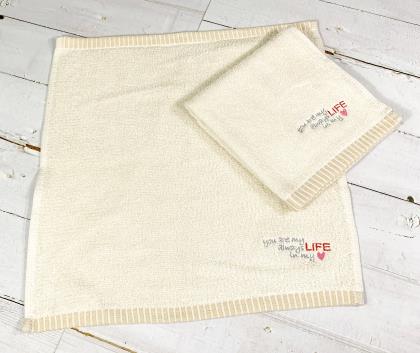 Sweetheart-Organic Cotton Square Towel