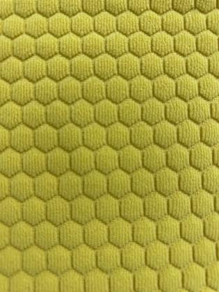 Elastic Jacquard Weft Knit Fabric