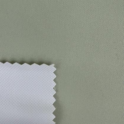 Polyester functional fabric with a cotton-like hand feel