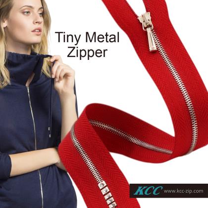 MF1 Tiny Metal Zipper