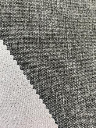 Recycled Melange Woven Fabric Bonded with Jersey
