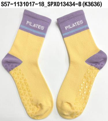 Pilates non-skip sock