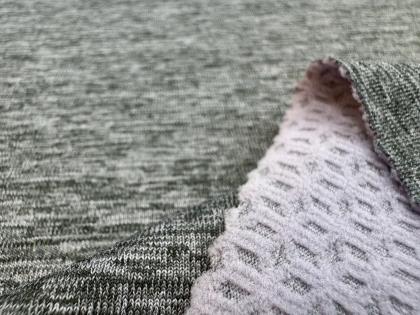 Heather Single Jacquard Stretch