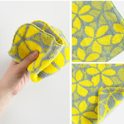 Jacquard Handkerchief - Plumeria
