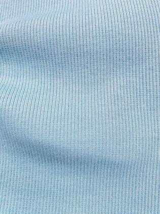 Heavyweight Cotton Stretch Rib Knit Fabric