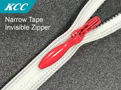 Invisible Zipper with Narrow Tape