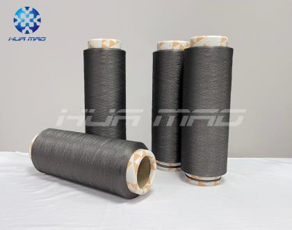 Plum-seed Biochar Yarn