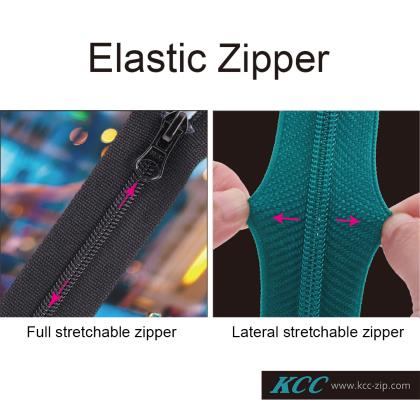 Elastic Zipper