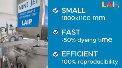 Mini Jet - Fabric Sample Dyeing Machine