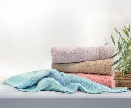 Morandi color milk fiber towel